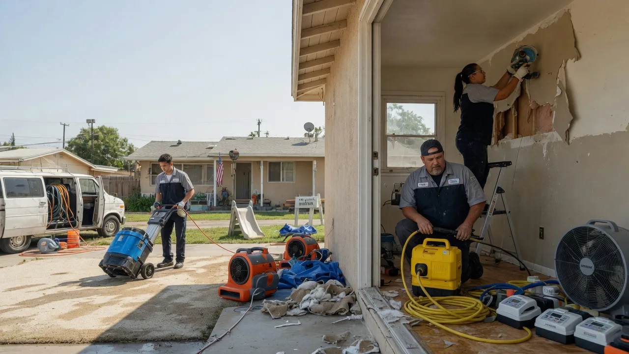 Water Damage Restoration in Sanger, CA near me